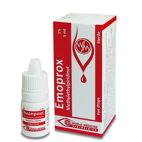 ემოპროქსი წვეთები თვალის 1% 5მლ ფლაკონი #1