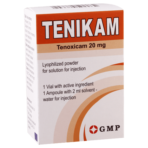 ტენიკამი ლიოფილიზატი საინექციო ხსნარის მოსამზადებლად 20მგ ფლაკონი+გამხსნელი 2მლ #1