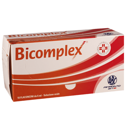 ბიკომპლექსი ხსნარი ორალური 6მლ ფლაკონი #10