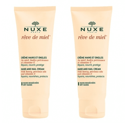 ნუქსი - RDM ხელის კრემი დამატენიანებელი/აღმდგენი დუოპაკი 2X50მლ