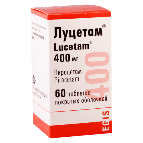 ლუცეტამი ტაბლეტი  400მგ #60