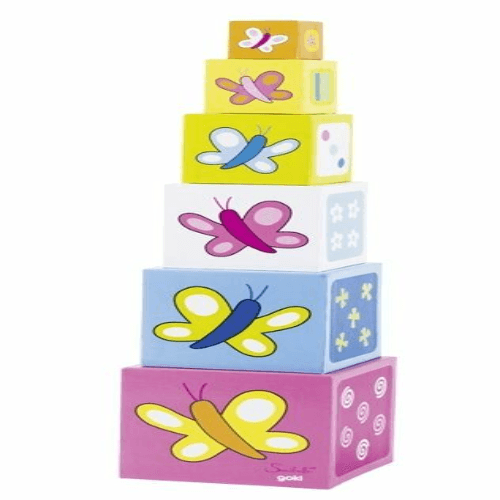 გოკი - სათამაშო ასაწყობი კუბიკები 'სუსიბელა' /1წლ+/