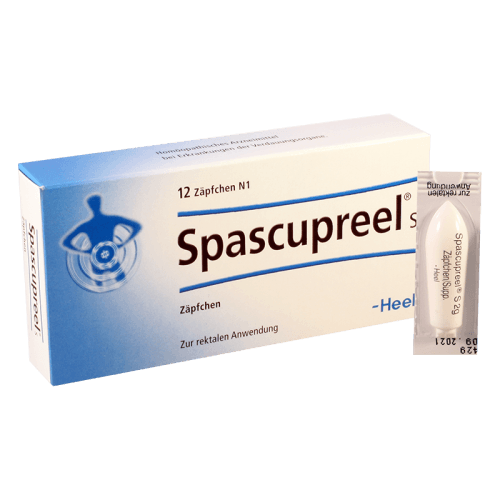 სპასკუპრელი S სანთელი რექტალური #12