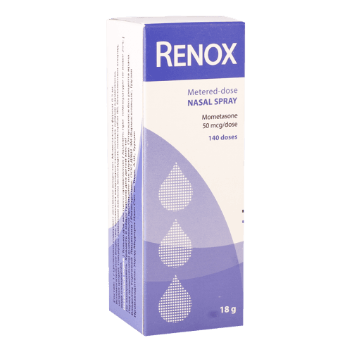 რენოქსი სპრეი ცხვირის 50მკგ/1დოზა 140დოზა/18გრ/ ფლაკონი #1