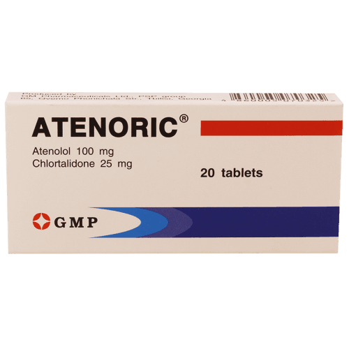 ატენორიკი ტაბლეტი 100მგ+25მგ #20