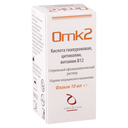 OMK2 (ომკ) წვეთები თვალის 10მლ ფლაკონი #1