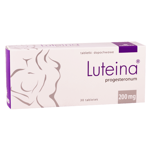 ლუთეინა ტაბლეტი ვაგინალური 200მგ +აპლიკატორი #30
