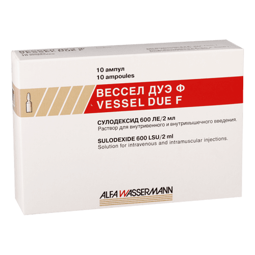 ვესელ-დუე ფ ხსნარი საინექციო 600სე/2მლ ამპულა #10