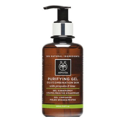 აპივიტა - სახის დასაბანი გელი კომბინირებული/ცხიმიანი კანისთვის 200მლ