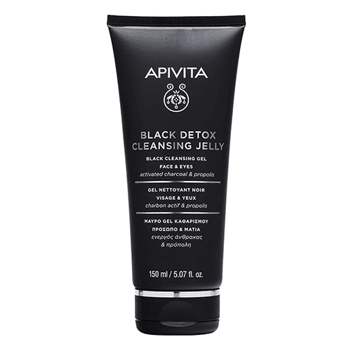 აპივიტა - სახის დასაბანი BLACK DETOX გელი 150მლ