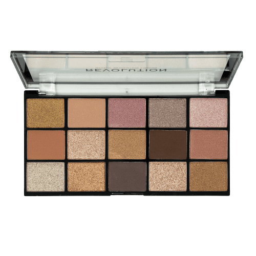 რევოლუშენი - Reloaded თვალის ჩრდილების პალეტი Fundamental 16.5გრ