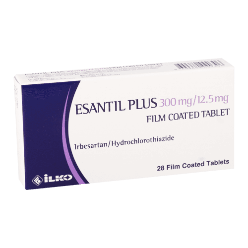 ესანტილი პლუსი ტაბლეტი 300მგ+12.5მგ #28
