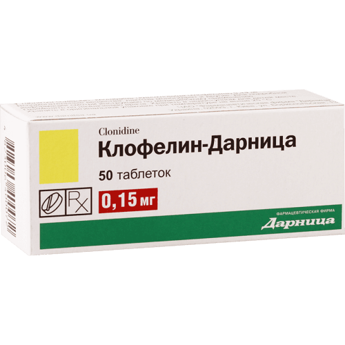 კლოფელინი-დარნიცა ტაბლეტი 0.15მგ #50