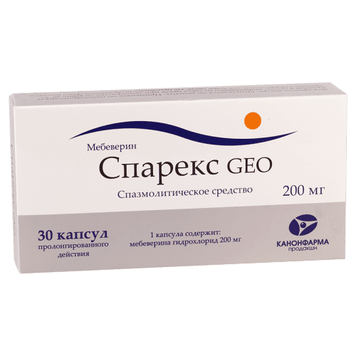 სპარექსი GEO კაფსულა 200მგ #30