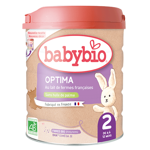 ბეიბიბიო - რძე ოპტიმა 2 ადაპტირებული ნარევი /6-12თვ/ 800გრ