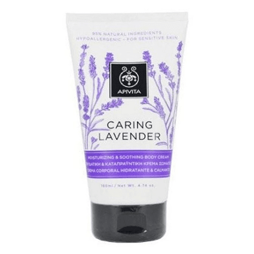 აპივიტა - ტანის დამატენიანებელი კრემი ლავანდის ეთერზეთით 150მლ