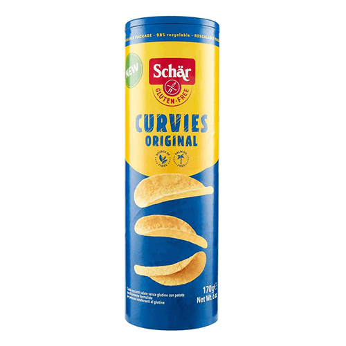 დოქტორ შარი - ჩიფსები მარილიანი კარტოფილის ორიგინალი გლუტენის გარეშე 170გრ