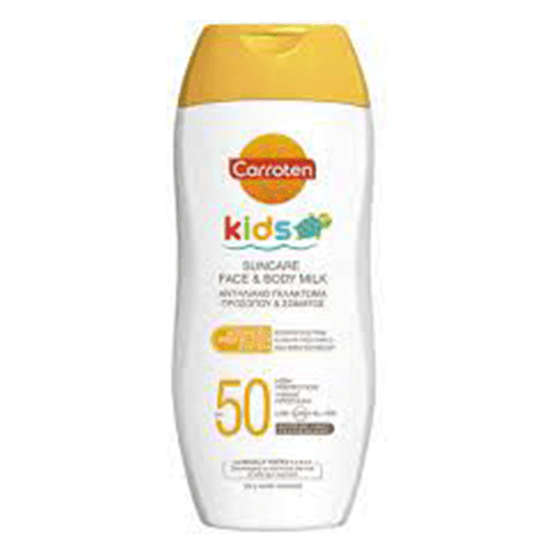 კაროტენი - მზისგან დამცავი SPF50 ბავშვის რძე 200მლ