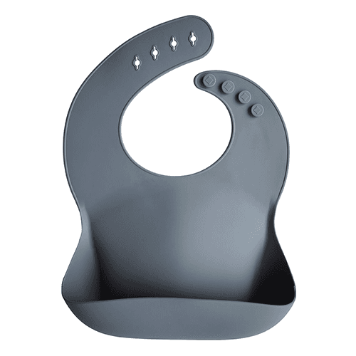 მუში - წინსაფარი ჯიბიანი სილიკონის ლურჯი