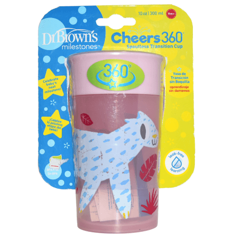 დოქტორ ბრაუნი - ჭიქა ვარდისფერი /9თვ+/ 300მლ