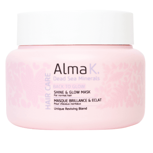 ალმა ქეი - ნიღაბი Glow ბზინვარება ნორმალური თმის 200მლ