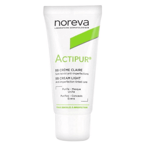 ნორევა - Actipur BB სახის კრემი ფერი-ღია კომბინ/ცხიმიანი/პრობლემური კანის 30მლ
