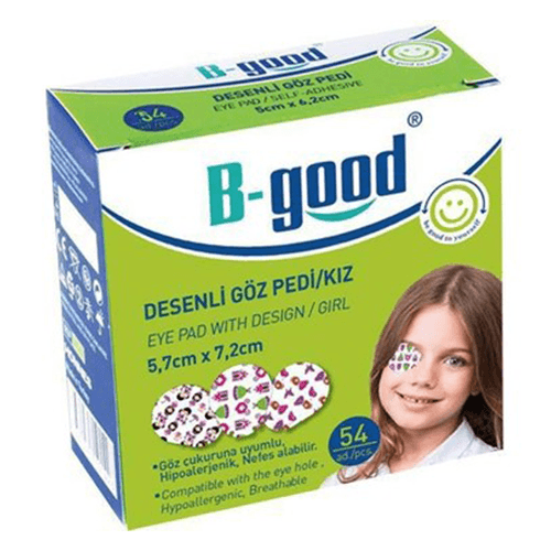 ლეიკო თვალის B-good  სტერილური. დიზაინით 5სმX6.2სმ  #1