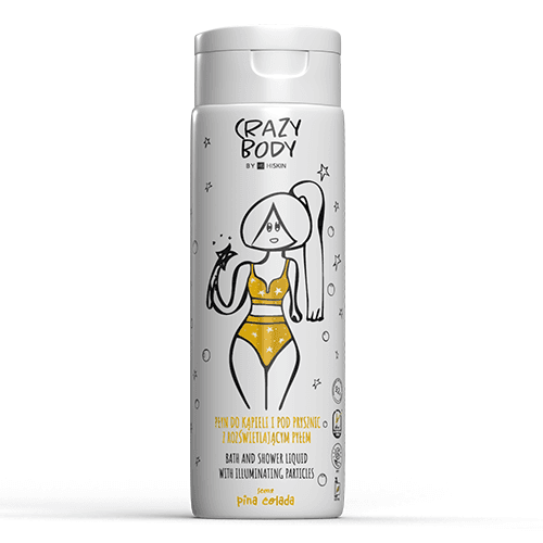 ჰაისკინი - შხაპის გელი პინა კოლადა მანათობელი ნაწილაკებით 250მლ