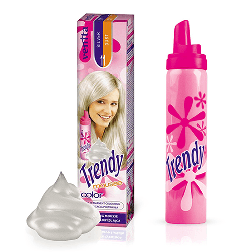 ვენიტა - თმის საღებავი მუსი Trendy ვერცხლისფერი 11 75მლ