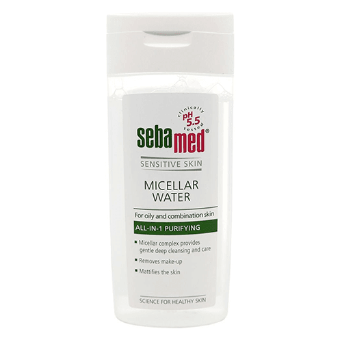 სებამედი - სახის გამწმენდი მიცელარული სითხე კომბ/ცხიმიანი კანის 200მლ