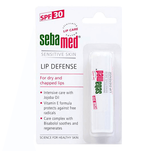 სებამედი - ბალზამი ტუჩის. გამომშრალი/დახეთქილი კანის სამკურნალო SPF30 4.8გრ