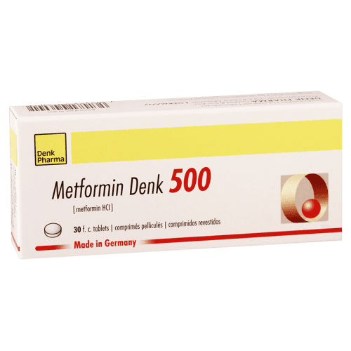 მეტფორმინი დენკი ტაბლეტი  500მგ #30