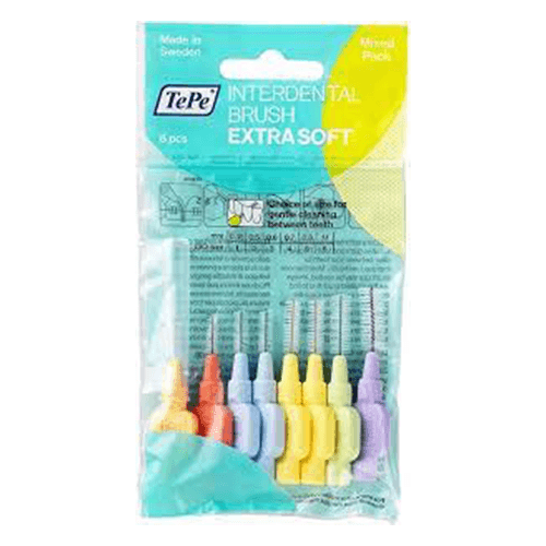 ტეპე - კბ/ჯაგრისი Extra Soft კბილთაშორისი ჯაგრისის ნაკრები (ცელოფანი)