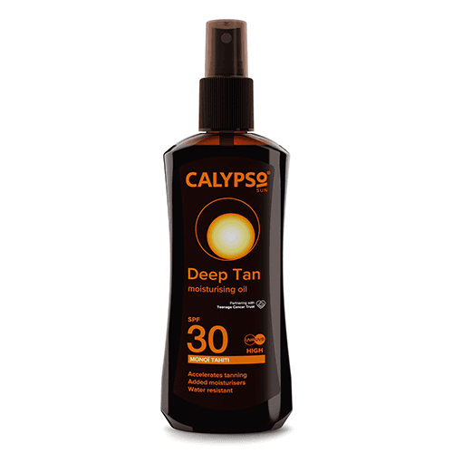 კალიფსო - ტაჰიტი რუჯის მისაღები ზეთი SPF30 200მლ