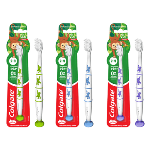 ქოლგეითი - კბ/ჯაგრისი ბავშვის მაიმუნი ულტრა რბილი /2-9წლ/