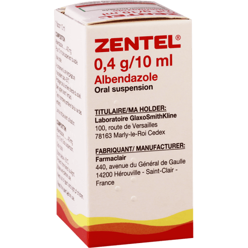 ზენტელი სუსპენზია ორალური 40მგ/1მლ 10მლ ფლაკონი #1