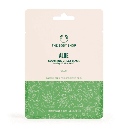 ბოდი შოპი - ალოე პატჩი სახის ნიღაბი ქსოვილ. დამამშვ/დამატენ. მგრძნ. კანის 18მლ