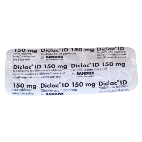 დიკლაკი ID ტაბლეტი 150მგ #10