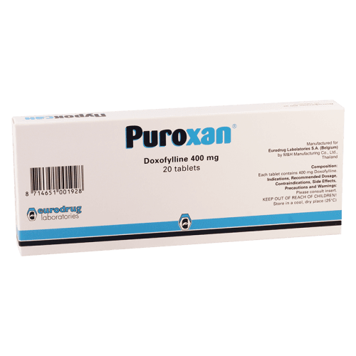 პუროქსანი ტაბლეტი 400მგ #20