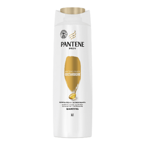 პანტენი - შამპუნი ინტენსიური აღდგენა სუსტი. დაზიანებული თმის 400მლ