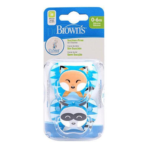 დოქტორ ბრაუნი - მატყუარა PreVent დონე-1 ფირუზისფერი.ნაცრისფერი /0-6თვ/  #2