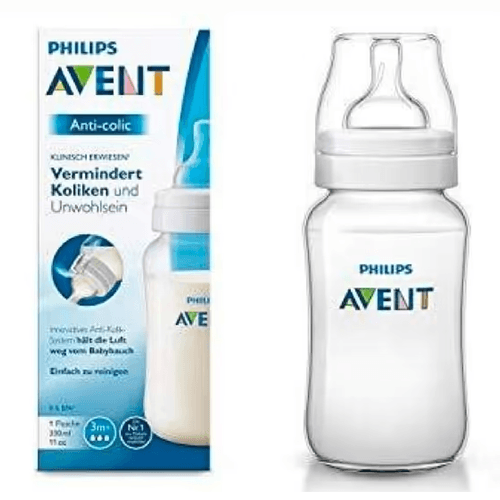 ავენტი - ბოთლი პლასტმასის. ანტი-კოლიკური /3თვ+/ 330მლ