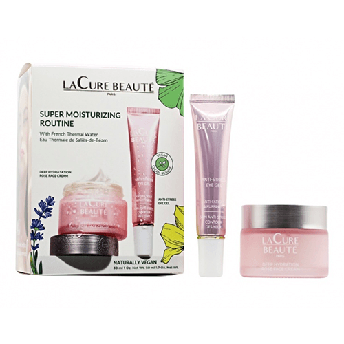 ლა კუღ ბოტე - სასაჩუქრე ნაკრები ვარდის კრემი ღრმა დატენიანება 50 მლ. + თვალის კრემი ანტი სტრესი 15 მლ.