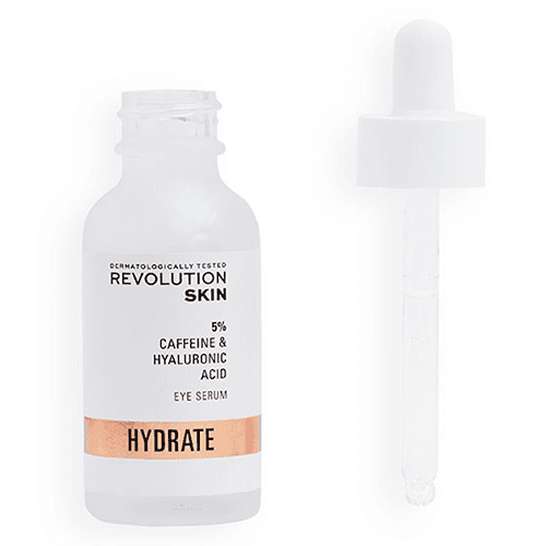 რევოლუშენი - Skincare თვალის შრატი 5% Caffeine Solution + Hyaluronic Acid 30მლ