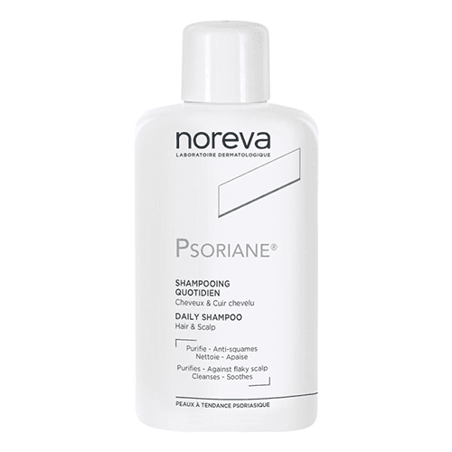 ნორევა - Psoriane შამპუნი ფსორიაზისკენ მიდრეკილი სკალპის დამამშვიდებელი ყოველდღიური გამოყენების 125მლ