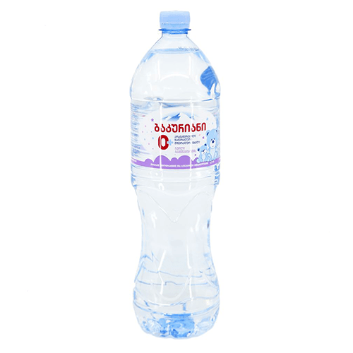 წყალი 'ბაკურიანი' საბავშვო ჩვილის /0თვ+/ 1.5ლ  #1