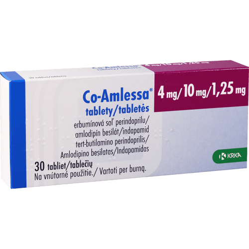 კო-ამლესა ტაბლეტი 4მგ+10მგ+1.25მგ #30