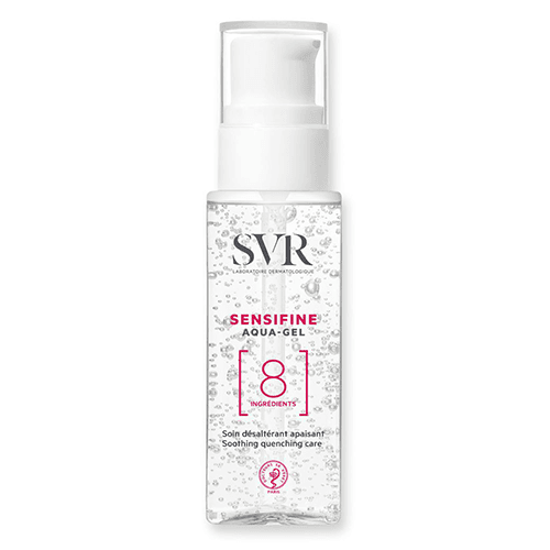 ესვიერი SVR -  SENSIFINE სახის დამატენიანებელი/დამამშ. აქვა გელი მგრძნობეიარე/ალერგიული კანის 40მლ