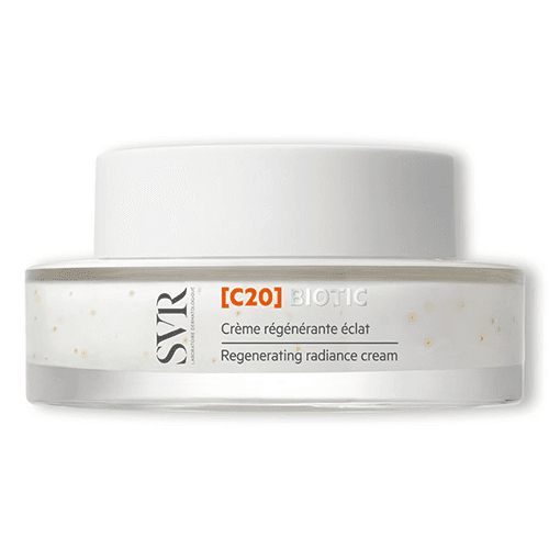 ესვიერი SVR -  BIOTIC ვიტამინ C 20 სახის კრემი აღმდგენი. ანტიოქსიდანტი დაბერების საწინააღმდეგო 50მლ