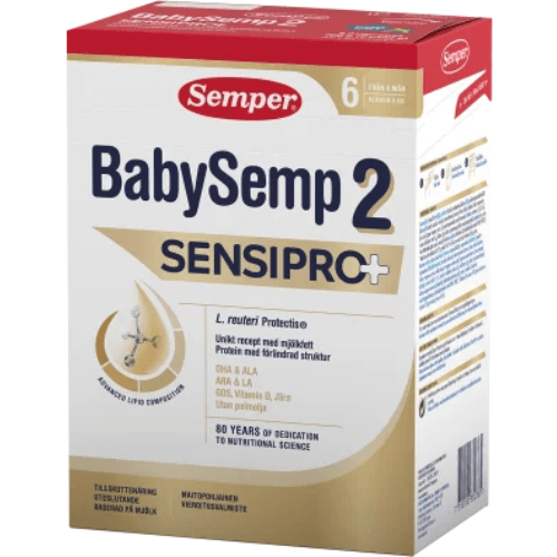 სემპერი - რძე SENSIPRO +  2 /6თვ+/ 700 გრ